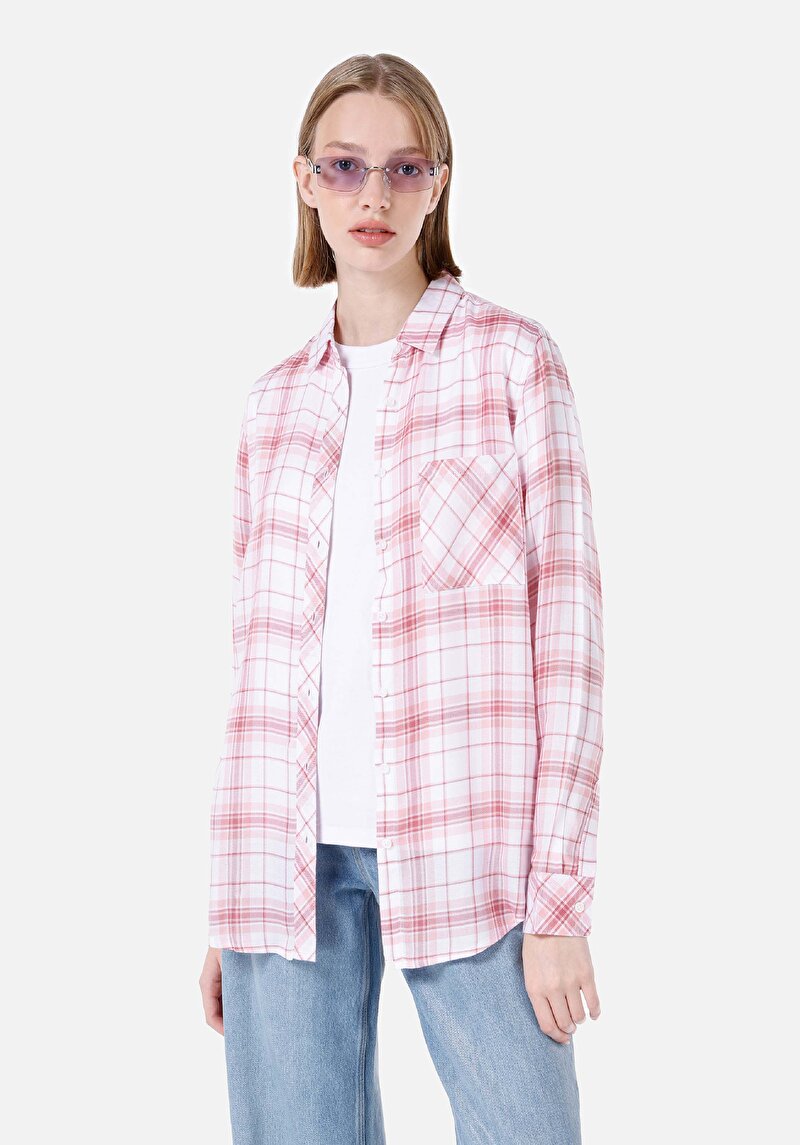 Зображення Сорочка З Довгим Рукавом Жіноча Рожева  Cl1067152