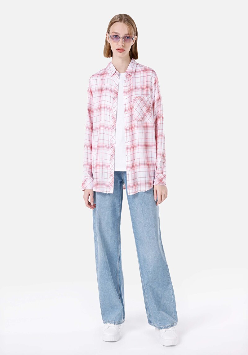 Показати інформацію про Сорочка З Довгим Рукавом Жіноча Рожева  Cl1067152