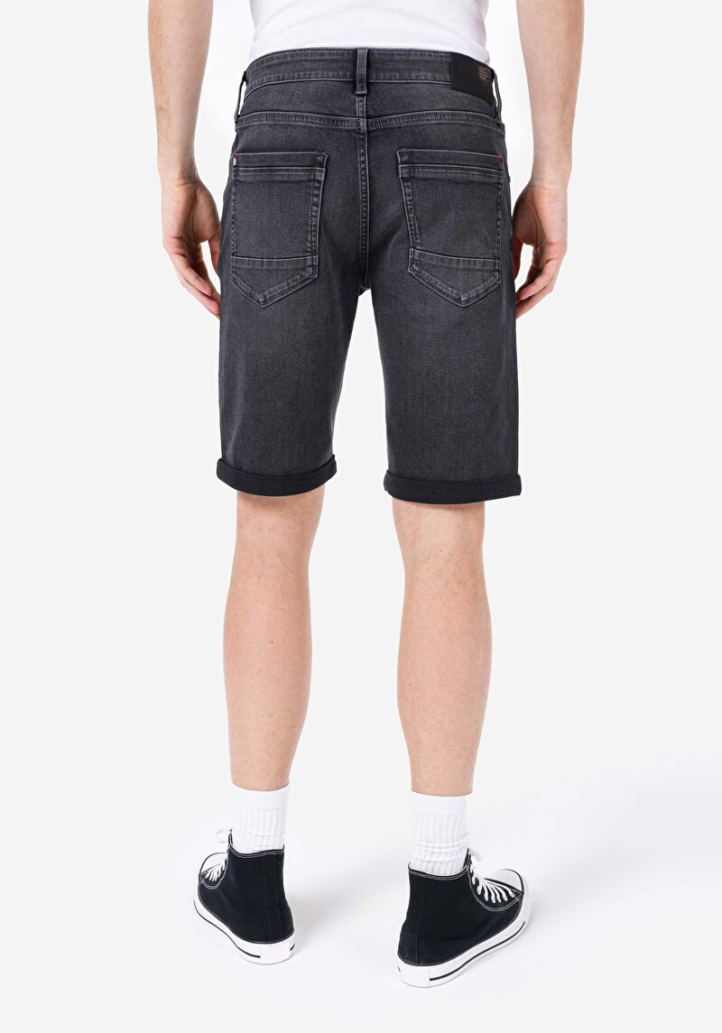 Показати інформацію про 044 Karl Шорти Чоловічі Чорні  Cl1068543