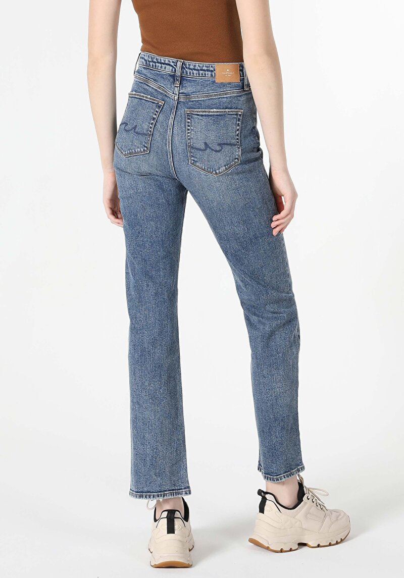 Зображення 792 Mila Джинси Жіночі Блакитні Класичного Крою Cl1062507