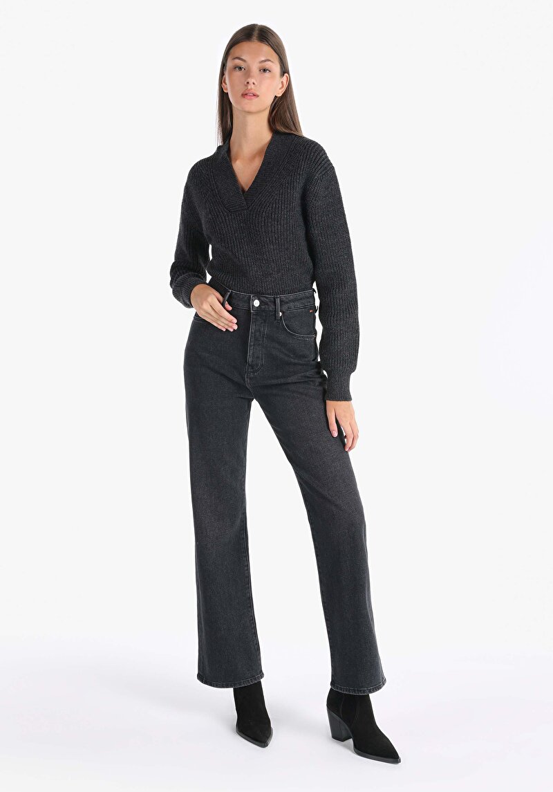 Зображення 900 Laris Джинси Жіночі Чорні Класичного Крою Cl1065455