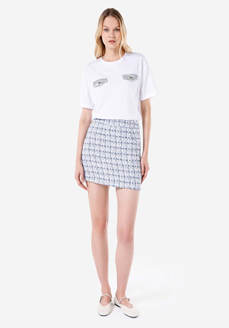 Зображення Спідниця Жіноча Блакитна Cl1067156