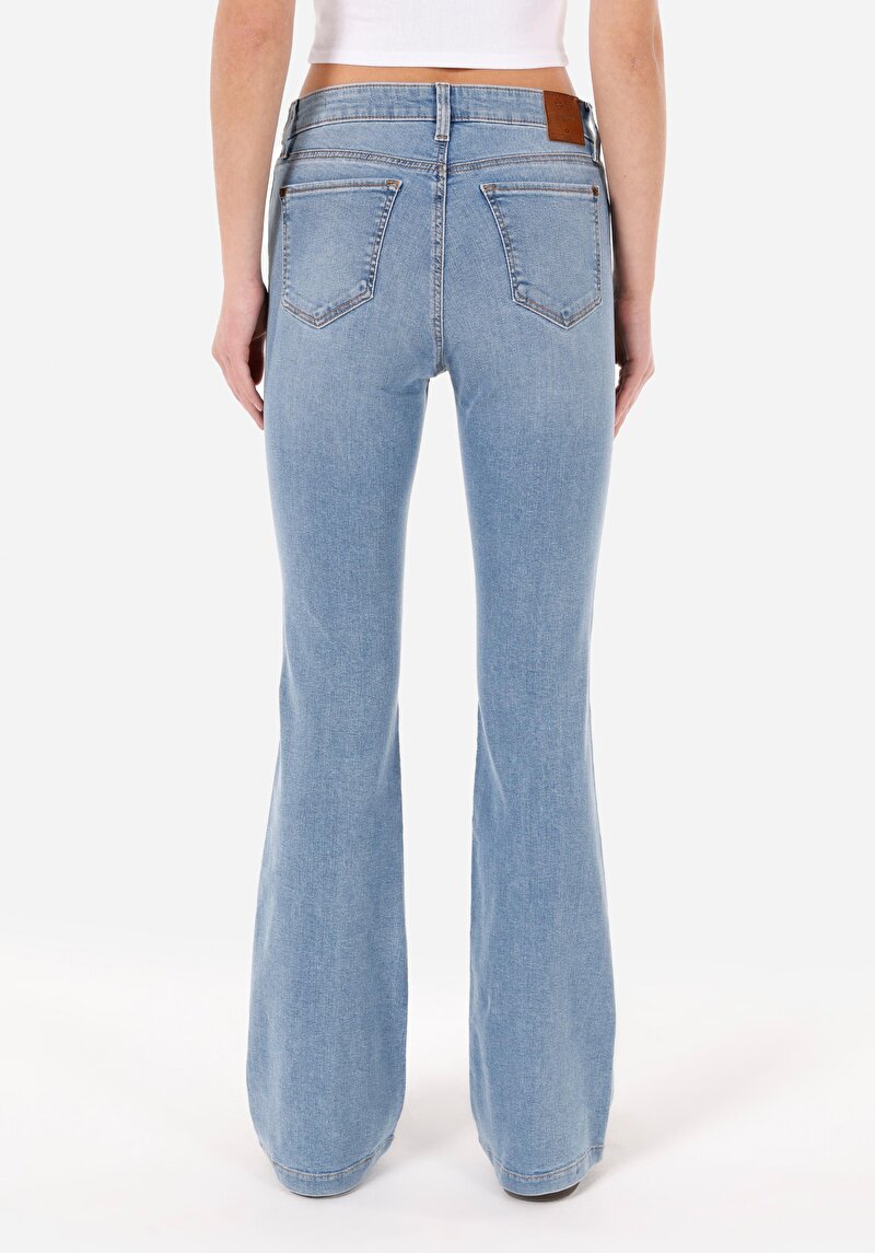 Показати інформацію про 772 Lonna Джинси Жіночі Блакитні Вузького Крою Cl1071674