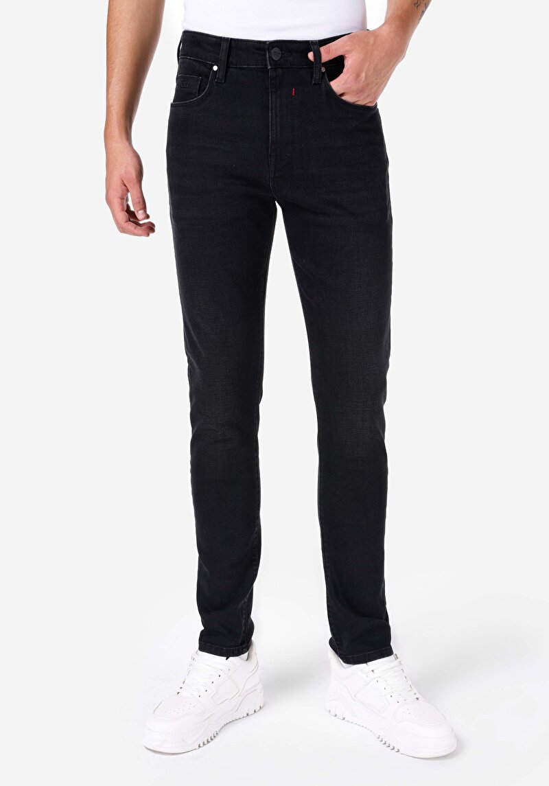 Показати інформацію про 035 Ryan Джинси Чоловічі Чорні  Cl1067168