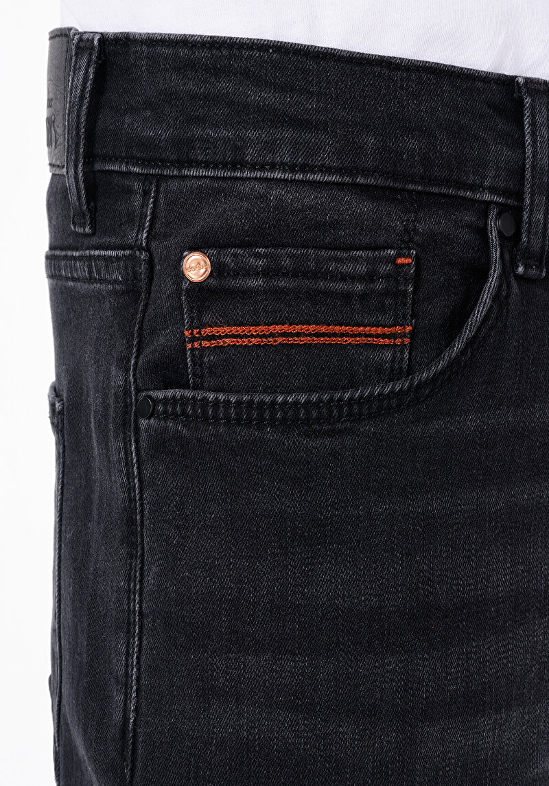 Показати інформацію про 040 Alex Джинси Чоловічі Чорні  Cl1067169