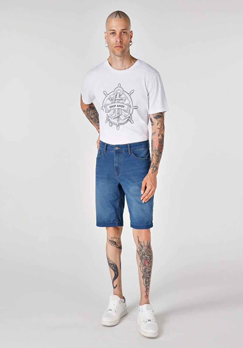 Зображення Шорти Чоловічі Сині  Cl1062639