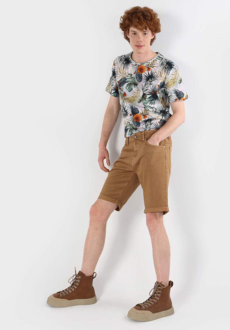 Показати інформацію про Шорти Чоловічі Коричневі  Cl1062644