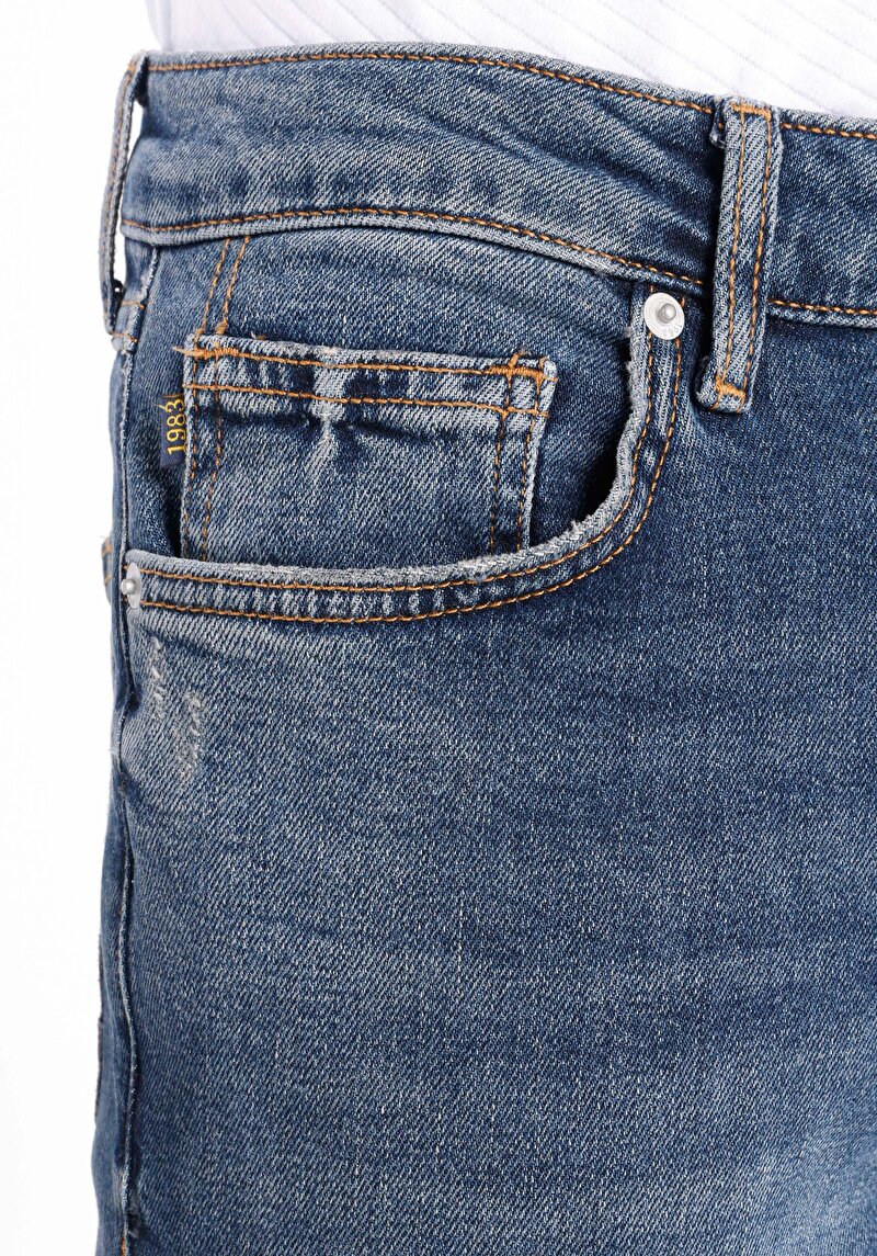 Показати інформацію про 045 David Джинси Чоловічі Блакитні Класичного Крою Cl1065540