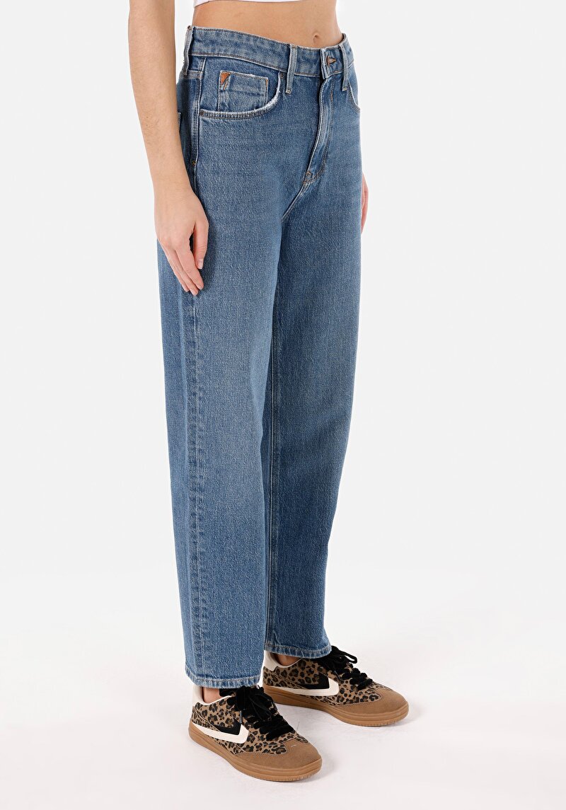 Зображення 884 Lauren Джинси Жіночі Блакитні Прямого Крою Cl1071679