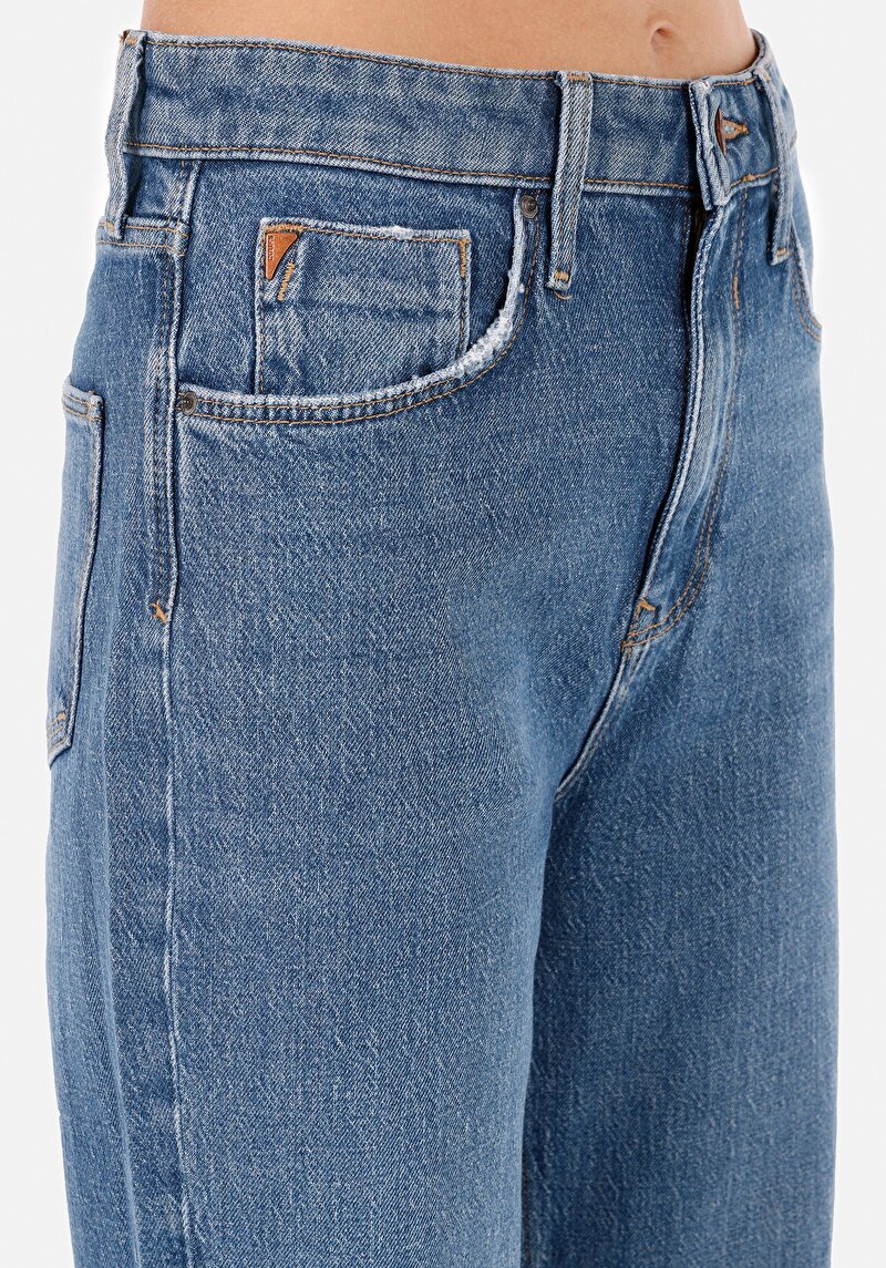 Показати інформацію про 884 Lauren Джинси Жіночі Блакитні Прямого Крою Cl1071679