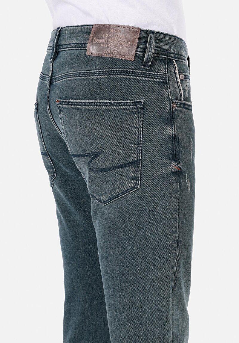 Показати інформацію про 044 Karl Джинси Чоловічі Блакитні Прямого Крою Cl1071286