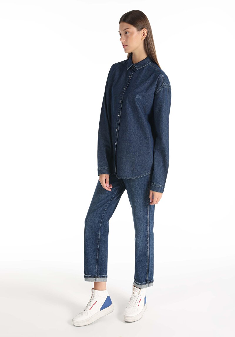 Показати інформацію про 480 Bovary Сорочка З Довгим Рукавом Жіноча Блакитна  Cl1065547