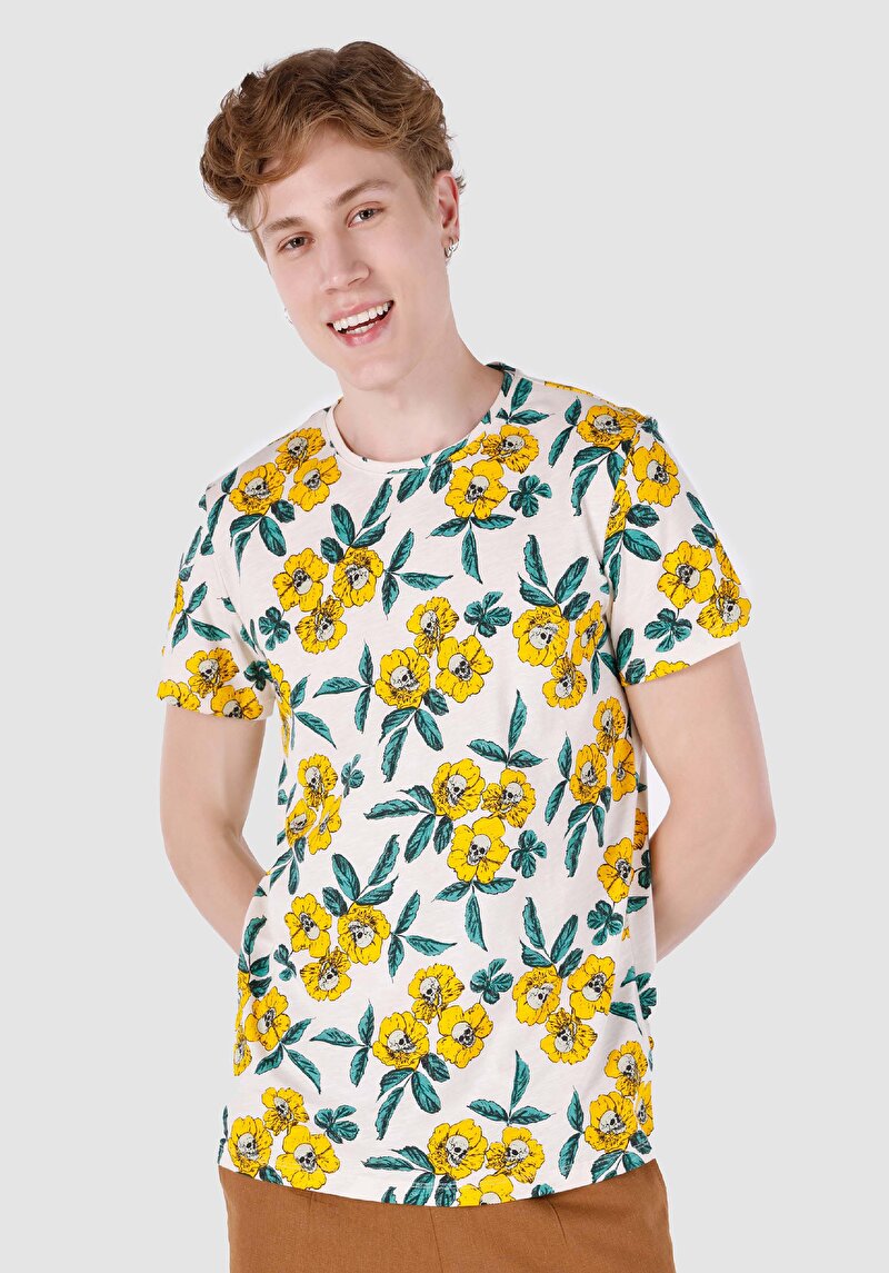 Зображення Футболка З Коротким Рукавом Чоловіча Біла  Cl1062718