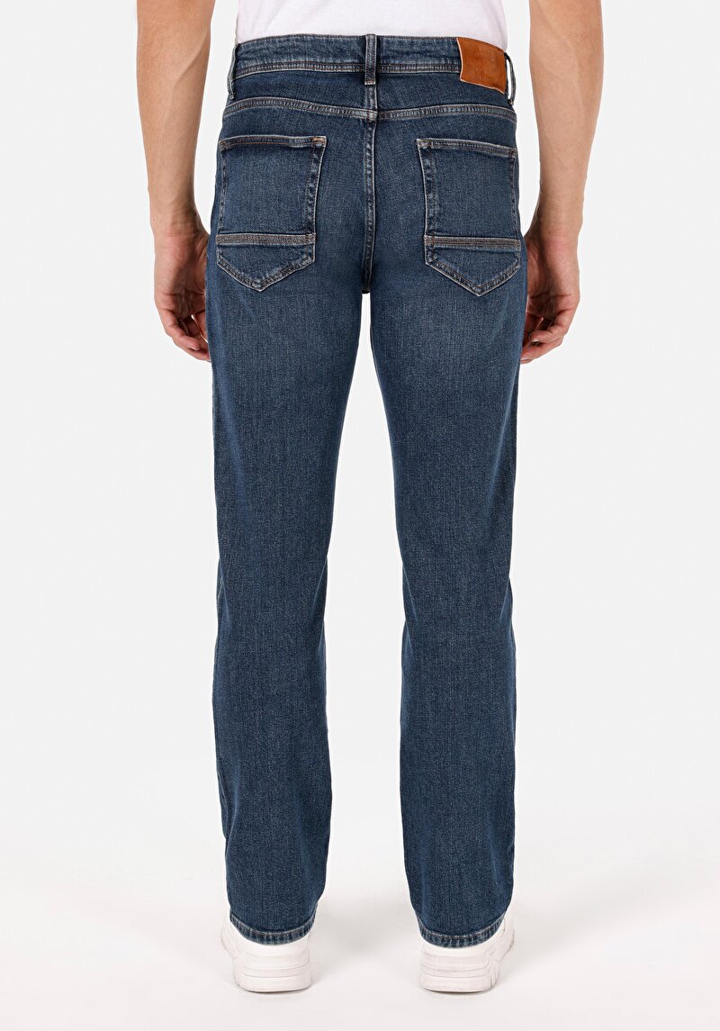 Зображення 045 David Джинси Чоловічі Блакитні Класичного Крою Cl1071297