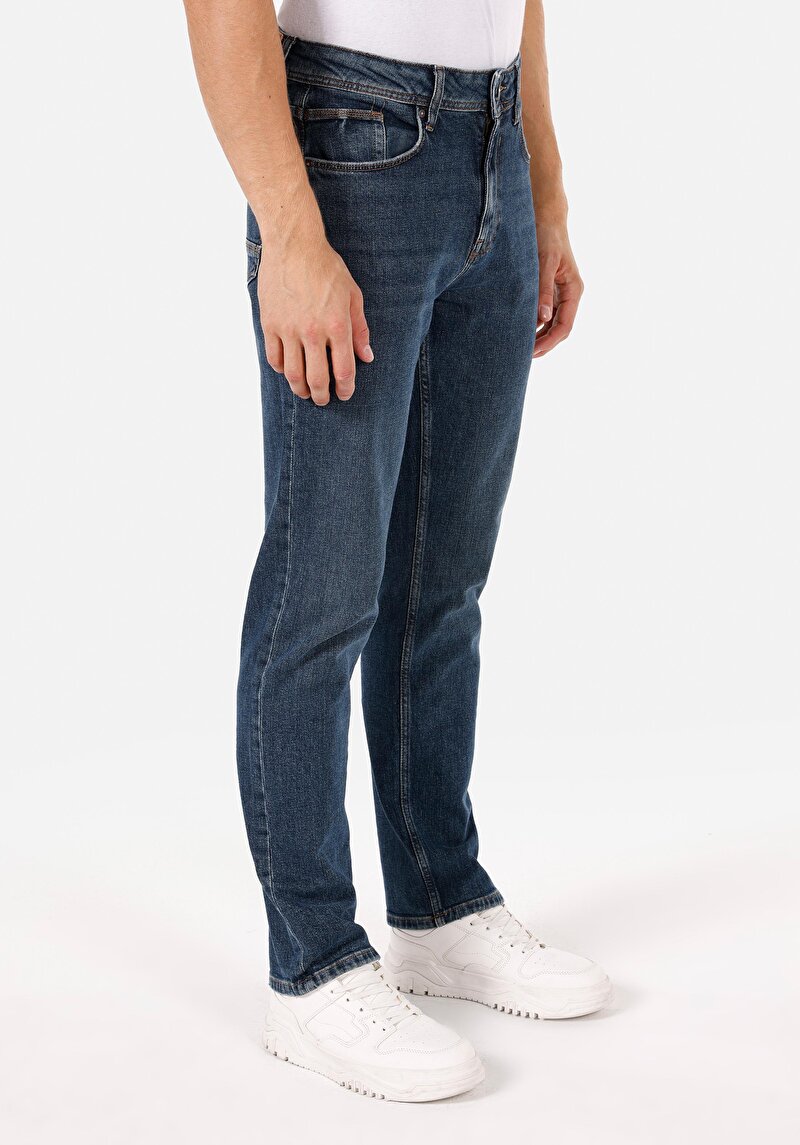 Зображення 045 David Джинси Чоловічі Блакитні Класичного Крою Cl1071297