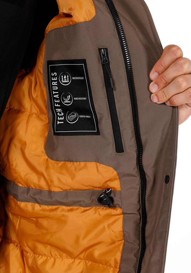 Показати інформацію про Пальто Чоловіче Бежеве  Cl1071004