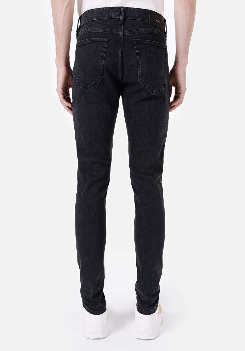 Показати інформацію про 041 Danny Джинси Чоловічі Чорні Вузького Крою Cl1067195