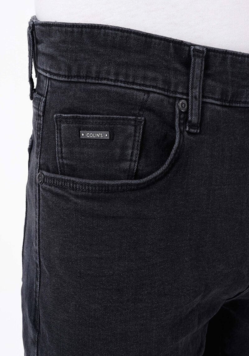 Показати інформацію про 041 Danny Джинси Чоловічі Чорні Вузького Крою Cl1067195