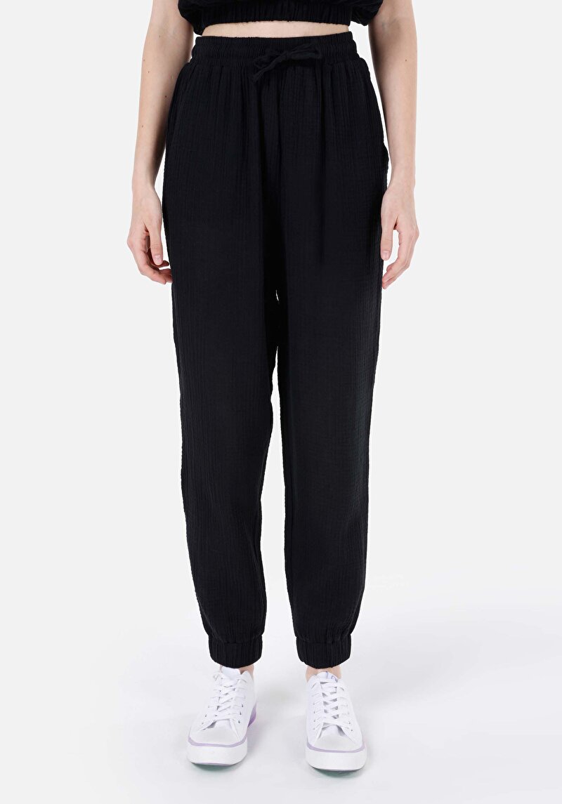 Показати інформацію про Брюки Жіночі Чорні  Cl1068937