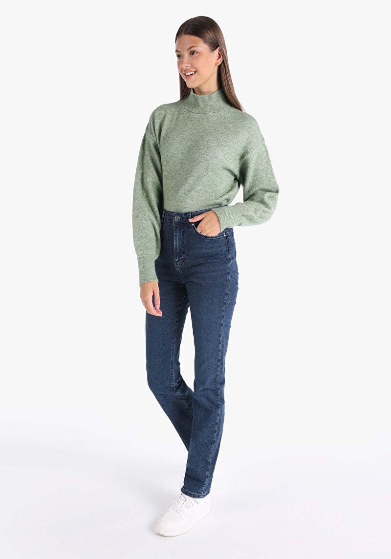 Зображення 792 Mila Джинси Жіночі Блакитні Класичного Крою Cl1065554