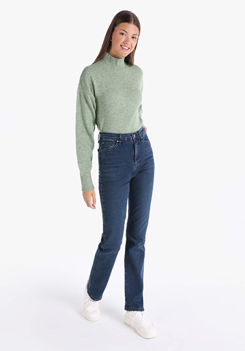 Зображення 792 Mila Джинси Жіночі Блакитні Класичного Крою Cl1065554