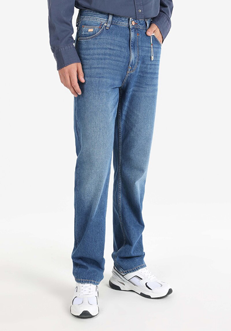 Показати інформацію про 045 David Джинси Чоловічі Блакитні Класичного Крою Cl1065557