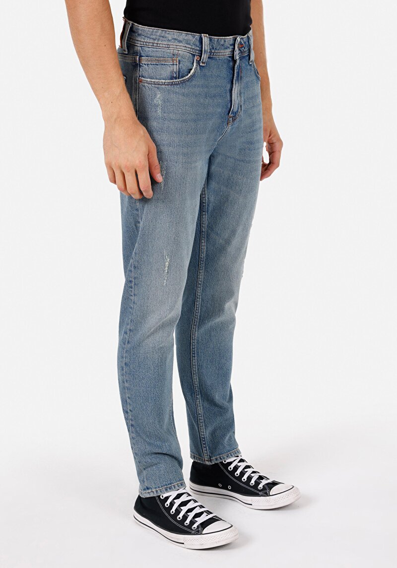 Зображення 067 Jack Джинси Чоловічі Блакитні Класичного Крою Cl1071301