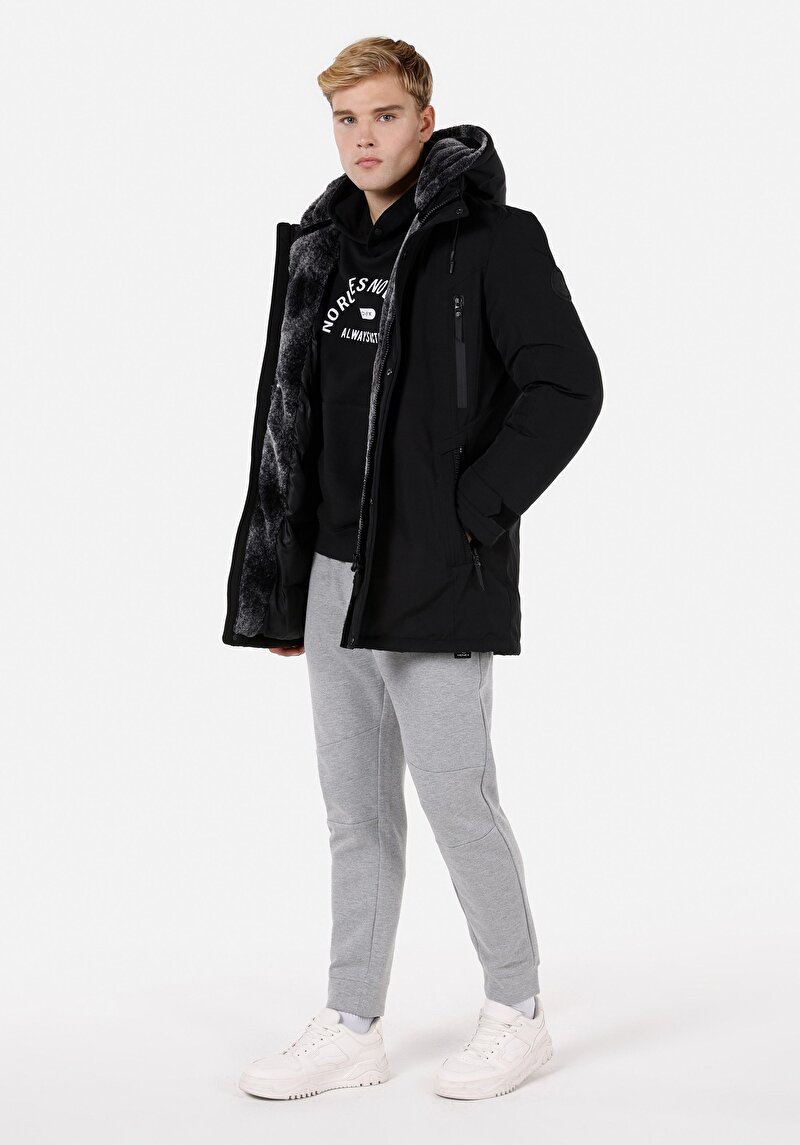 Показати інформацію про Пальто Чоловіче Чорне  Cl1071006