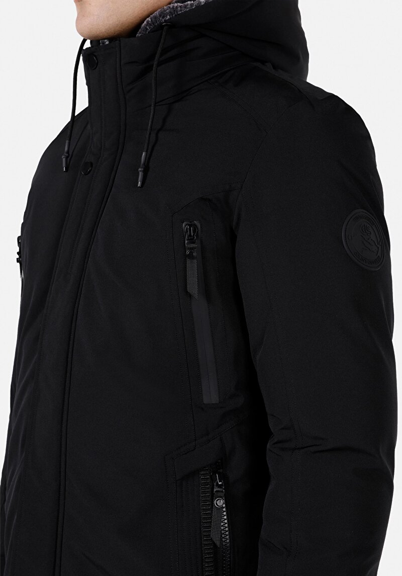 Показати інформацію про Пальто Чоловіче Чорне  Cl1071006