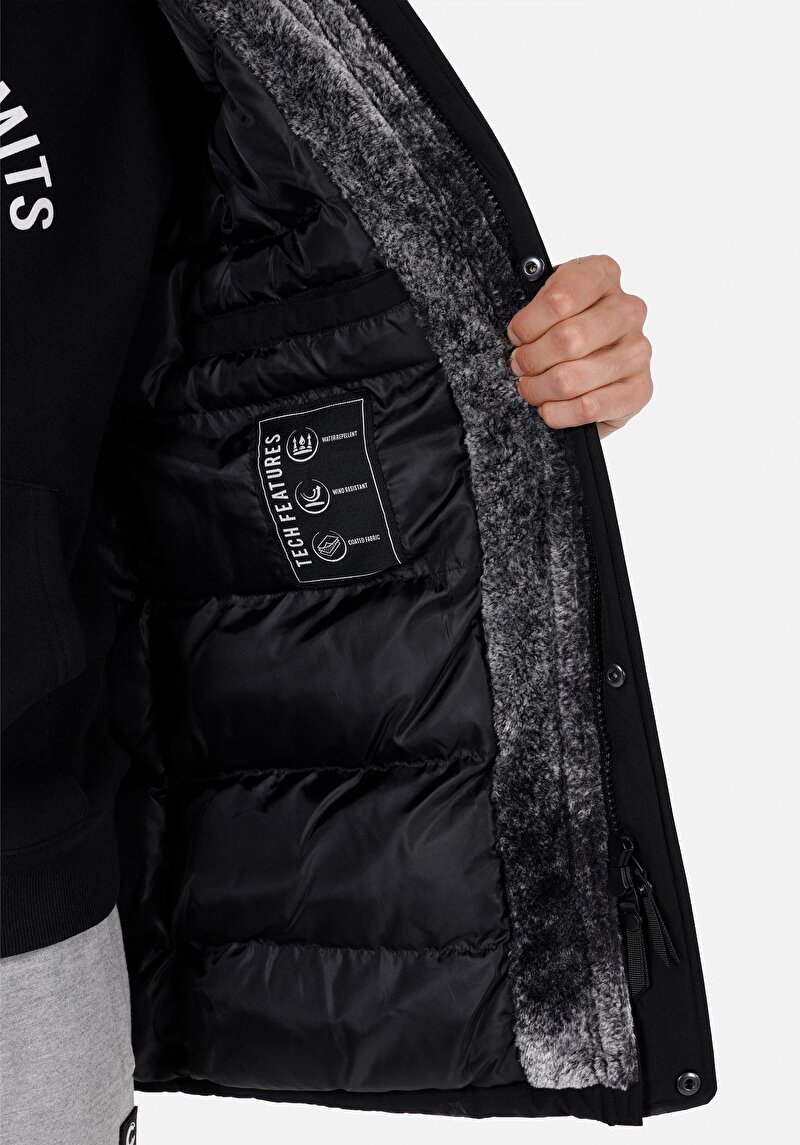 Показати інформацію про Пальто Чоловіче Чорне  Cl1071006