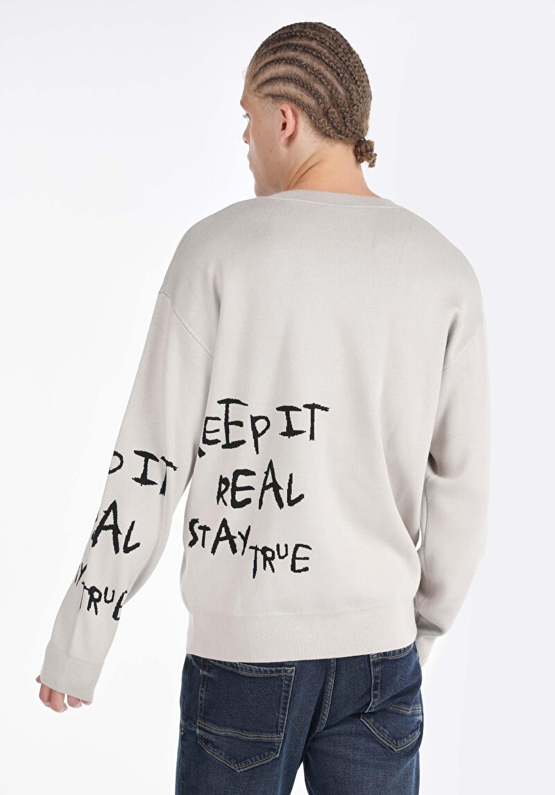 Показати інформацію про Светр Чоловічий Сірий  Cl1065571