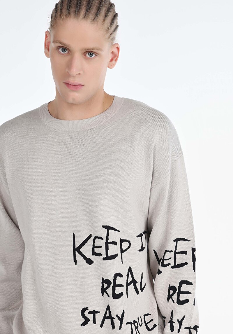 Показати інформацію про Светр Чоловічий Сірий  Cl1065571