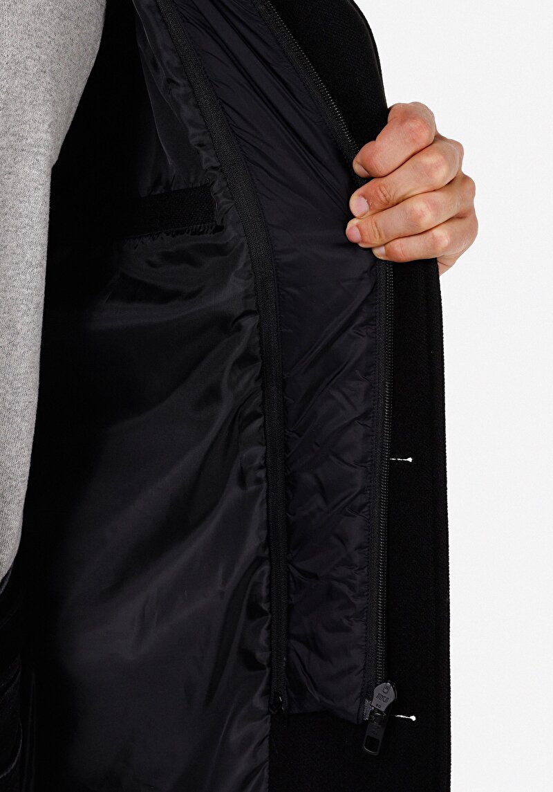 Показати інформацію про Пальто Чоловіче Чорне  Cl1071017