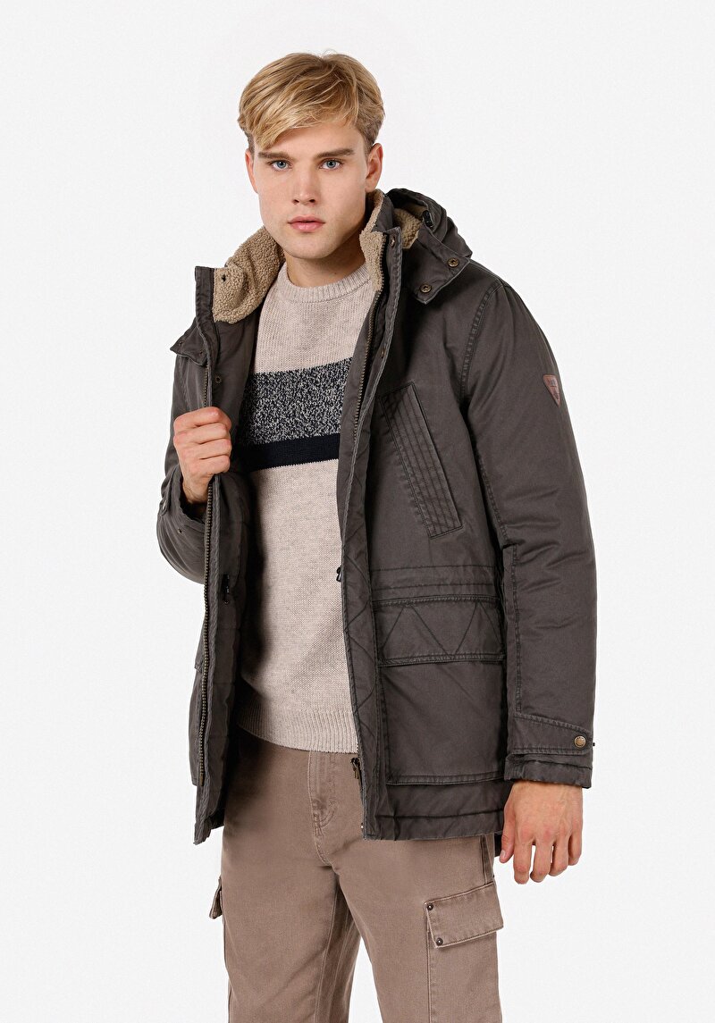 Зображення Пальто Чоловіче Зелене  Cl1071020