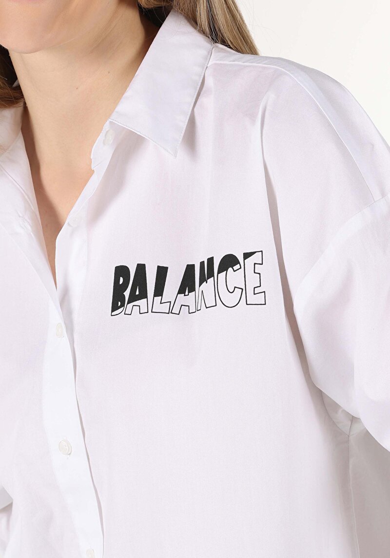 Показати інформацію про Сорочка З Довгим Рукавом Жіноча Біла  Cl1062956