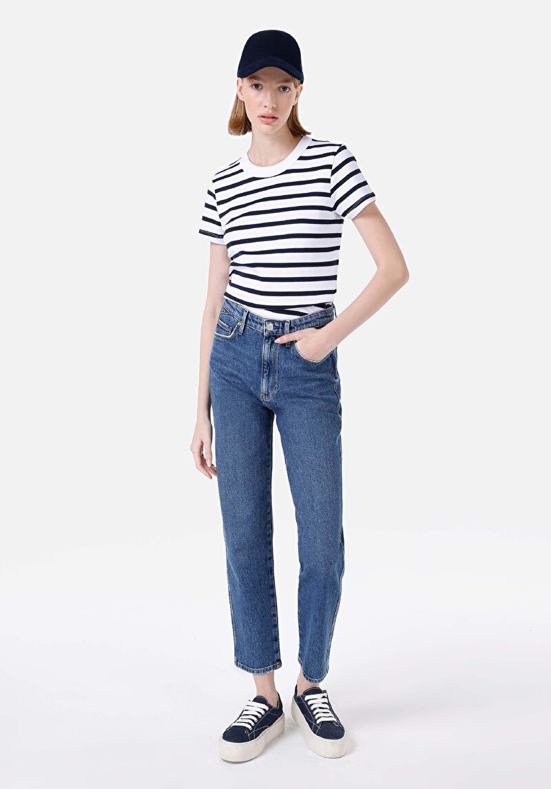 Зображення 891 Maya Джинси Жіночі Блакитні Вузького Крою Cl1067212