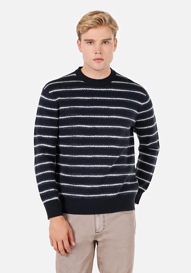 Зображення Светр Чоловічий Синій Cl1071035