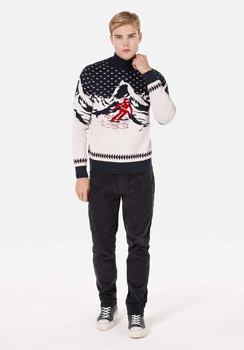 Зображення Светр Чоловічий Синій Cl1071754