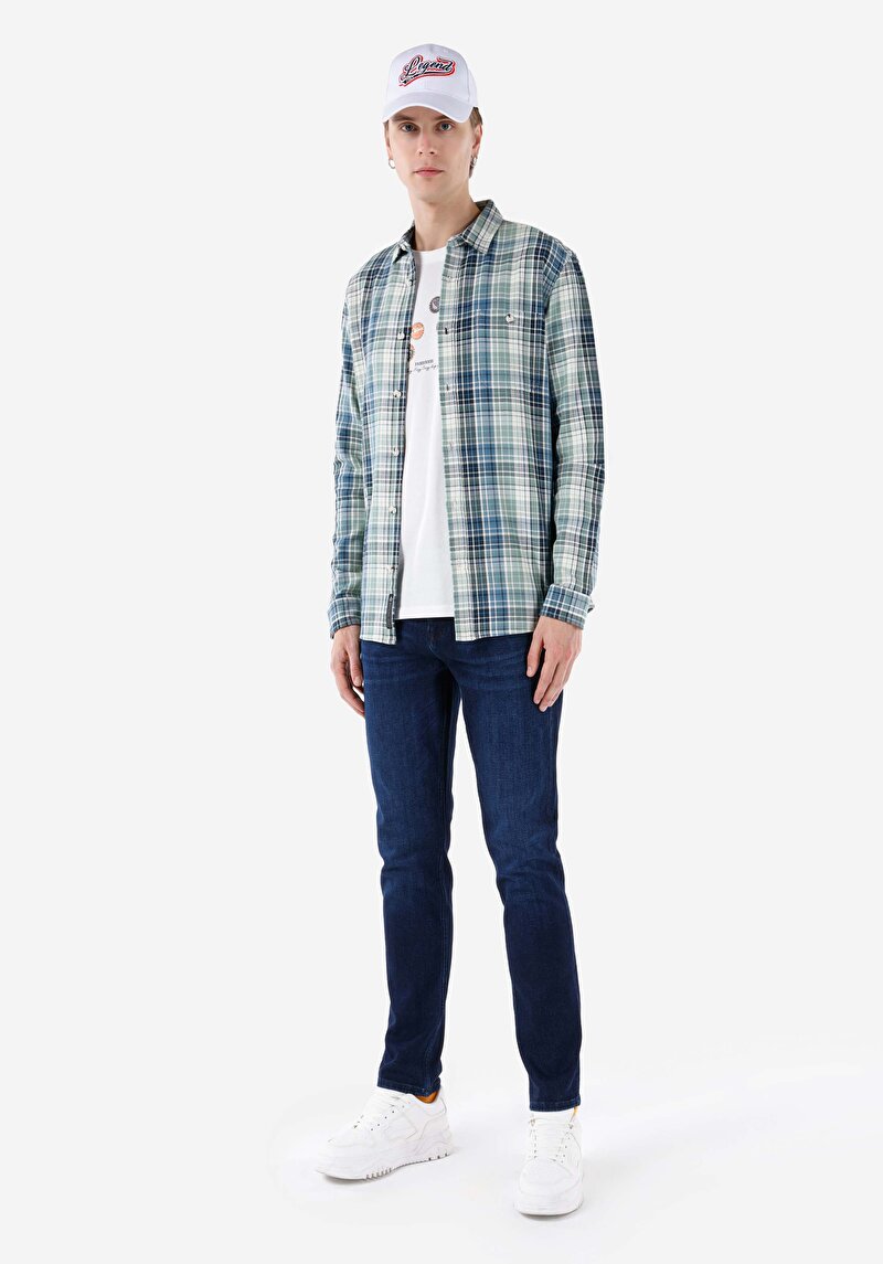 Зображення 044 Karl Джинси Чоловічі Прямого Крою Cl1067230