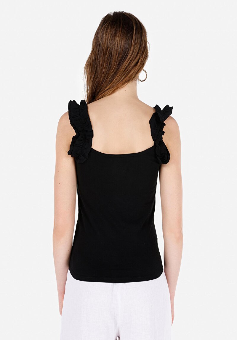 Показати інформацію про Майка Жіноча Чорна  Cl1069084