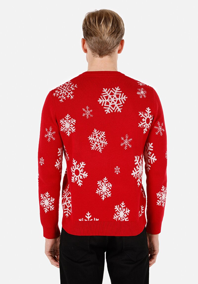 Показати інформацію про Светр Чоловічий Червоний  Cl1071759