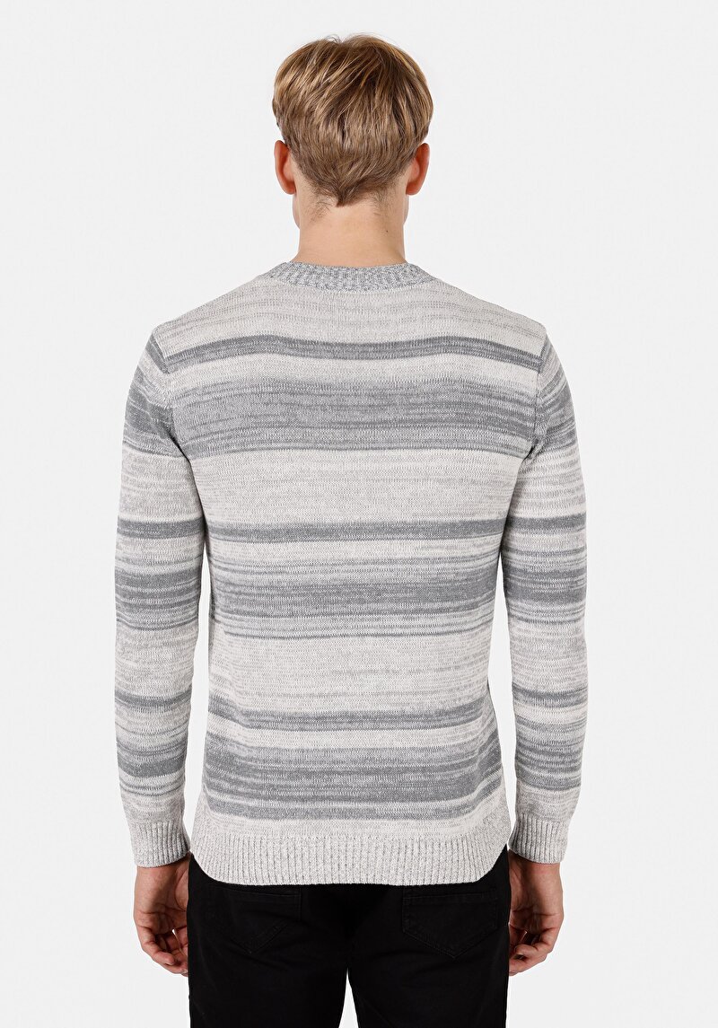 Показати інформацію про Светр Чоловічий Сірий  Cl1071782