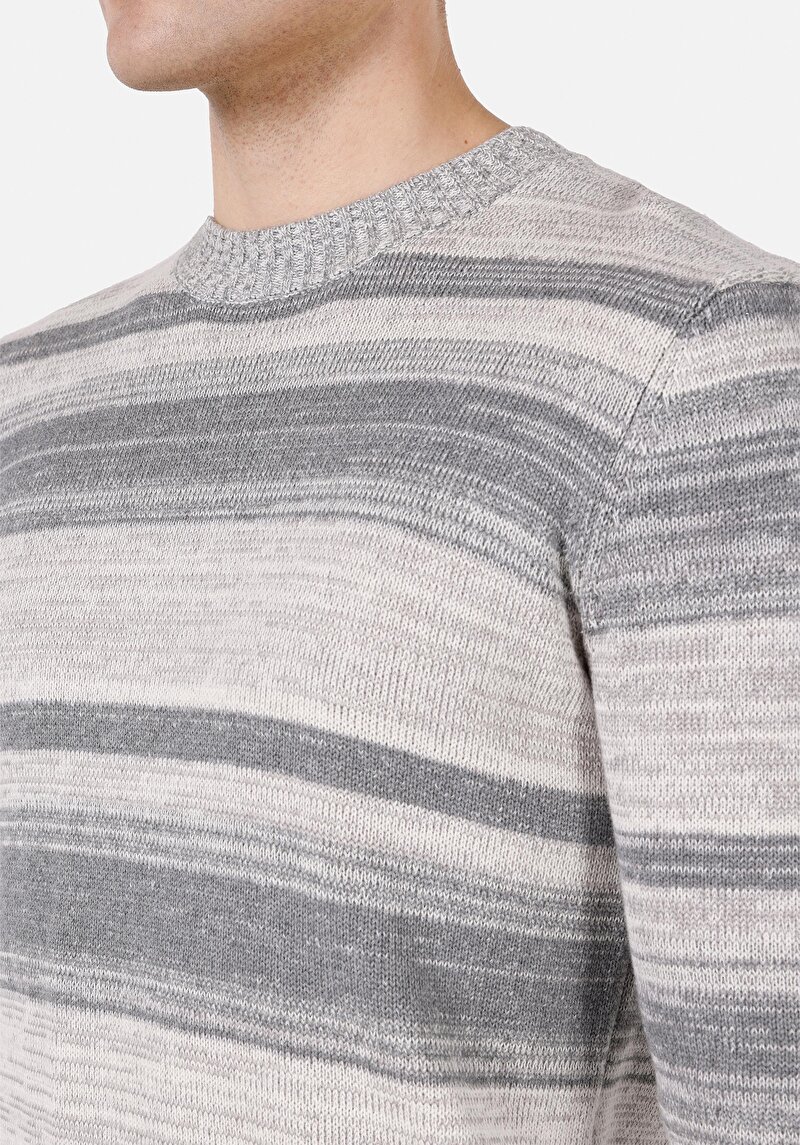 Показати інформацію про Светр Чоловічий Сірий  Cl1071782