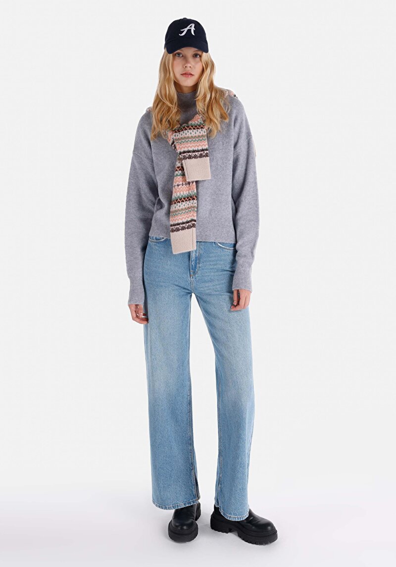 Показати інформацію про Светр Жіночий Блакитний  Cl1065641