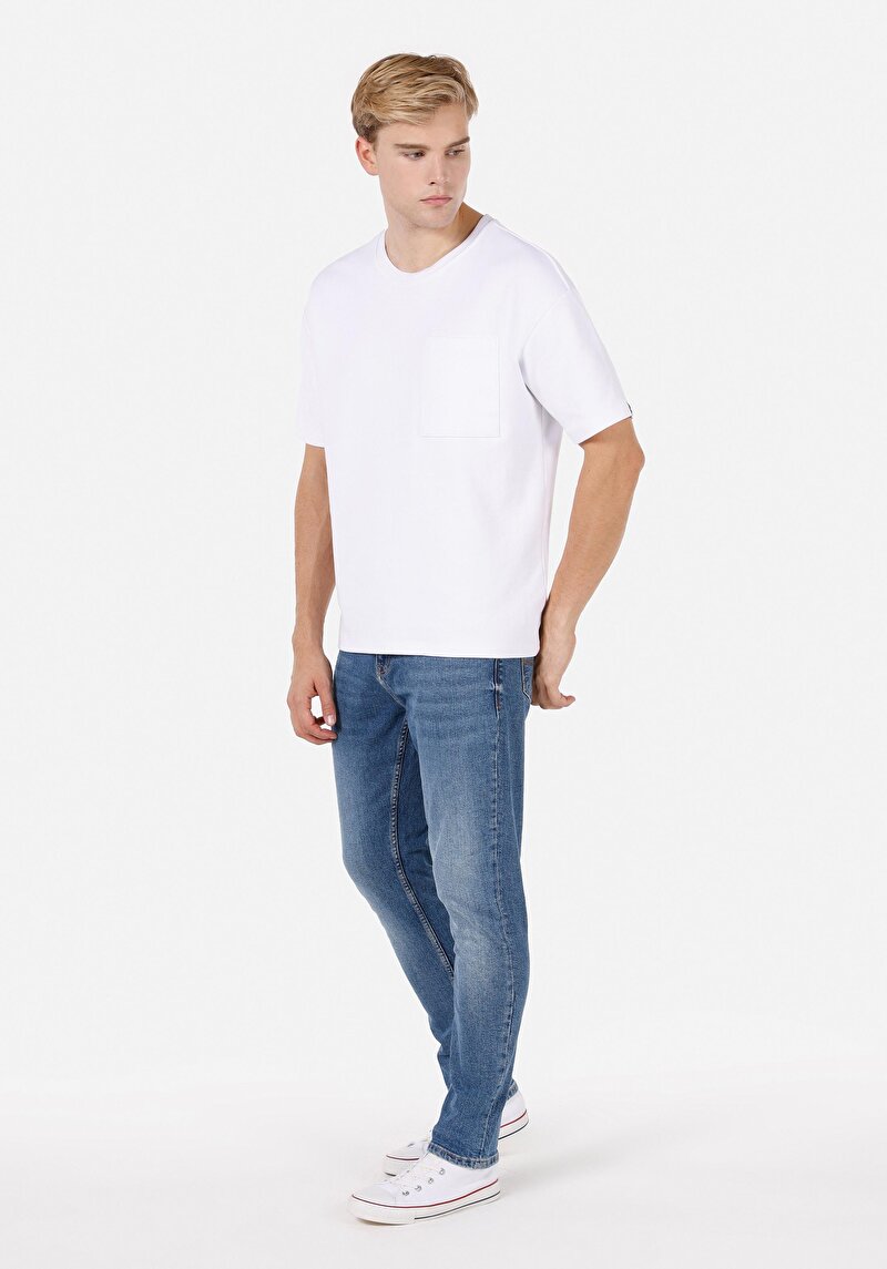 Зображення 067 Jack Джинси Чоловічі Блакитні Класичного Крою Cl1071801