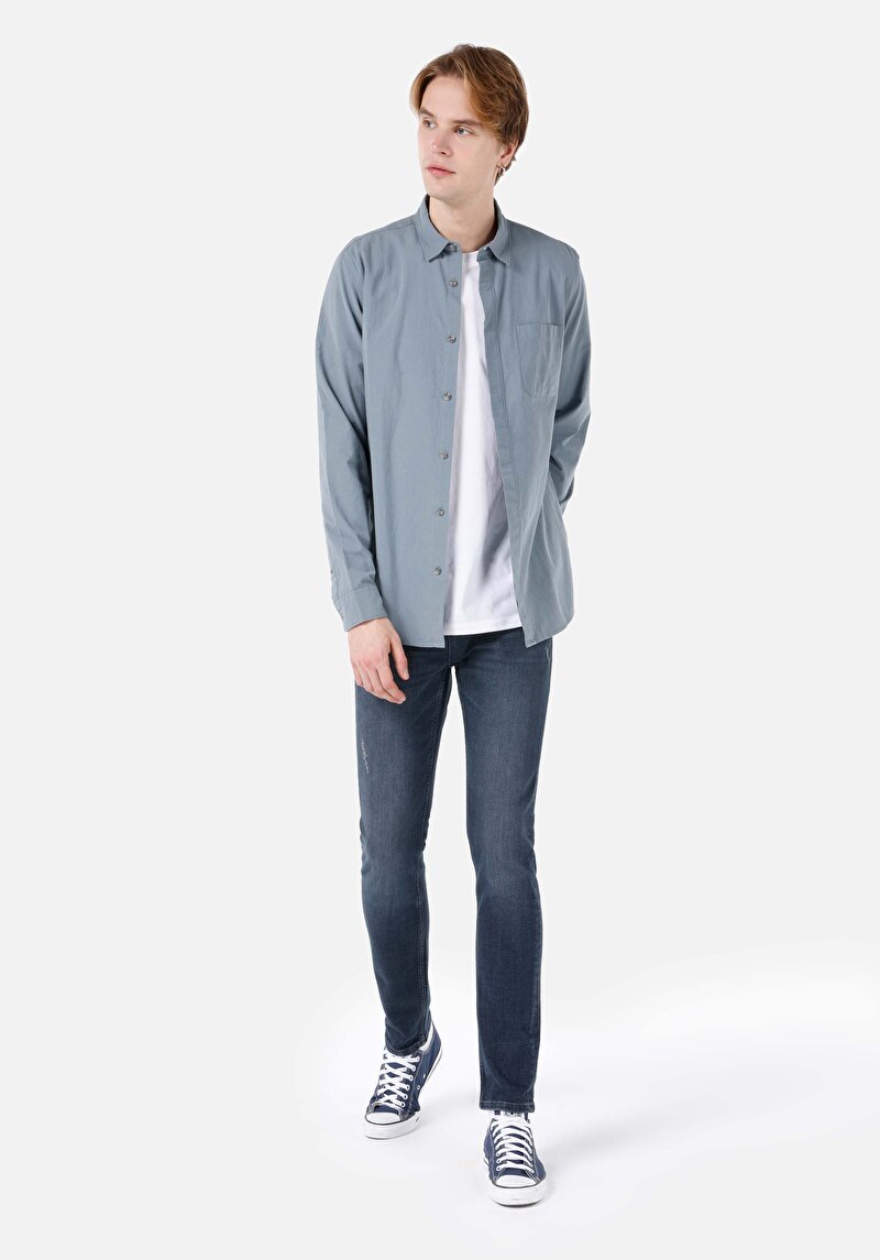 Зображення 044 Karl Джинси Чоловічі  Прямого Крою Cl1067242