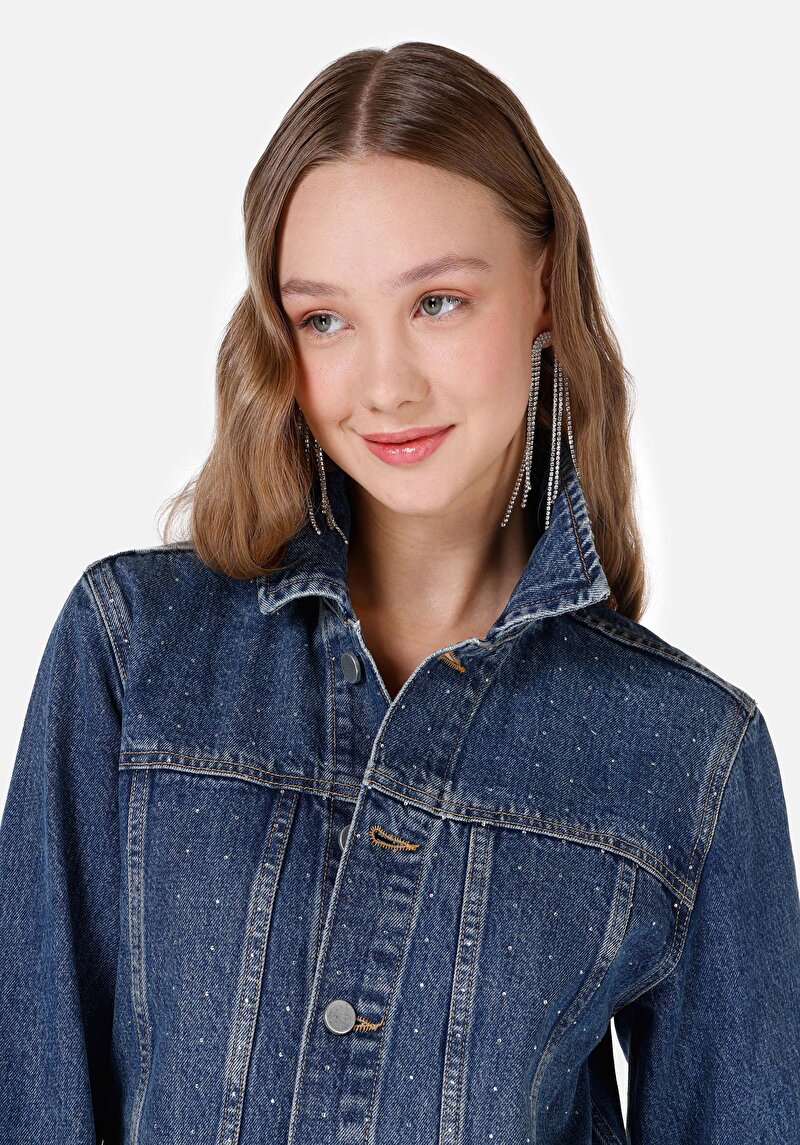 Показати інформацію про 340 Mirko Піджак Жіночий Блакитний  Cl1067247