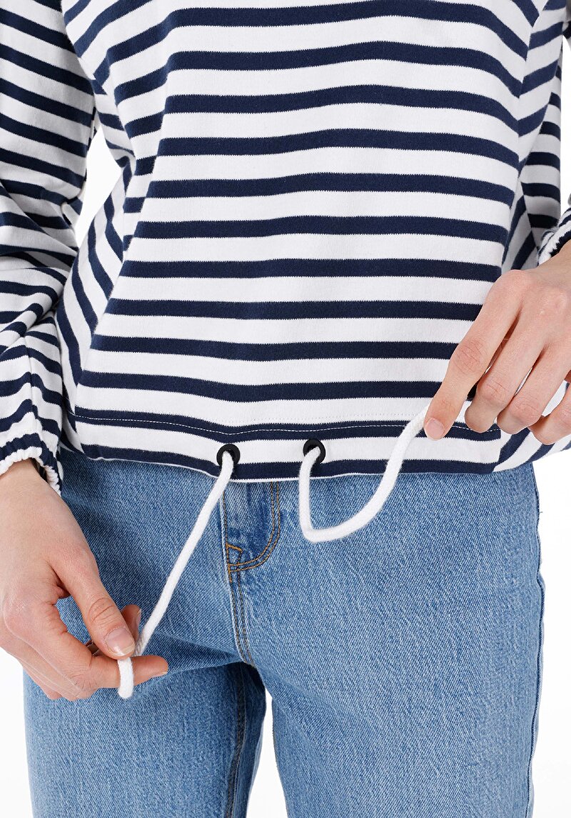 Зображення Футболка З Довгим Рукавом Жіноча Біла  Cl1067271