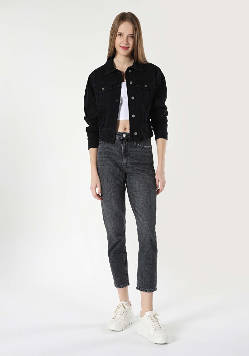 Зображення 896  Maria Джинси Жіночі Чорні  Cl1063502