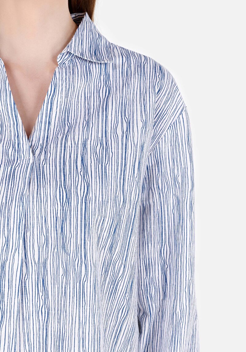 Показати інформацію про Сорочка З Довгим Рукавом Жіноча Біла  Cl1069201